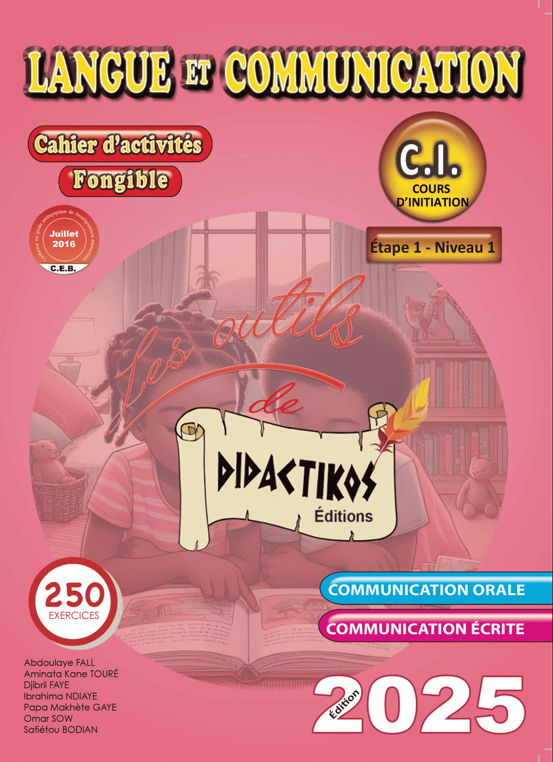 Cahier d'activités fongible LC C.I.