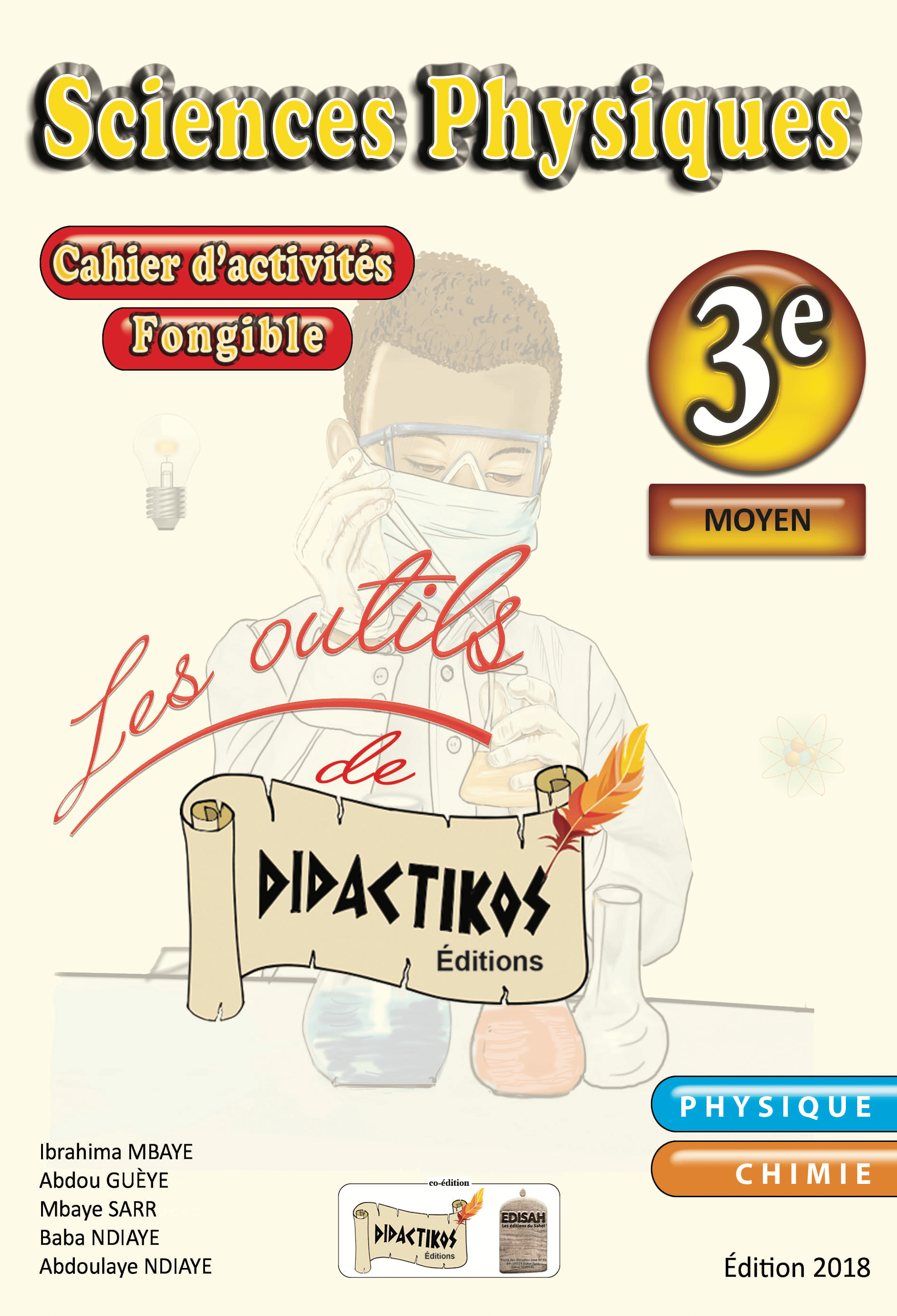 Cahier d'activités PC 3éme