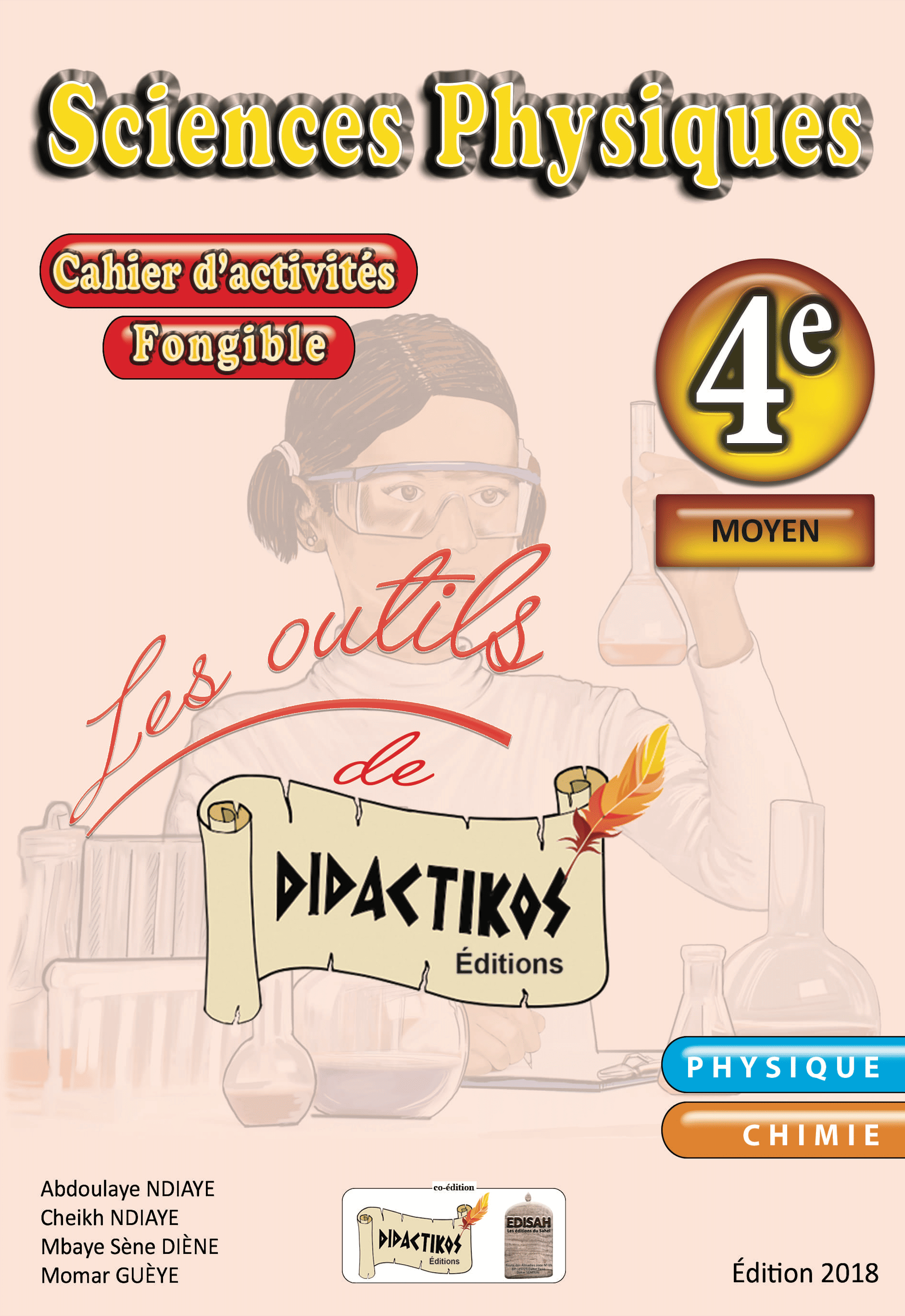Cahier d'activités PC 4eme