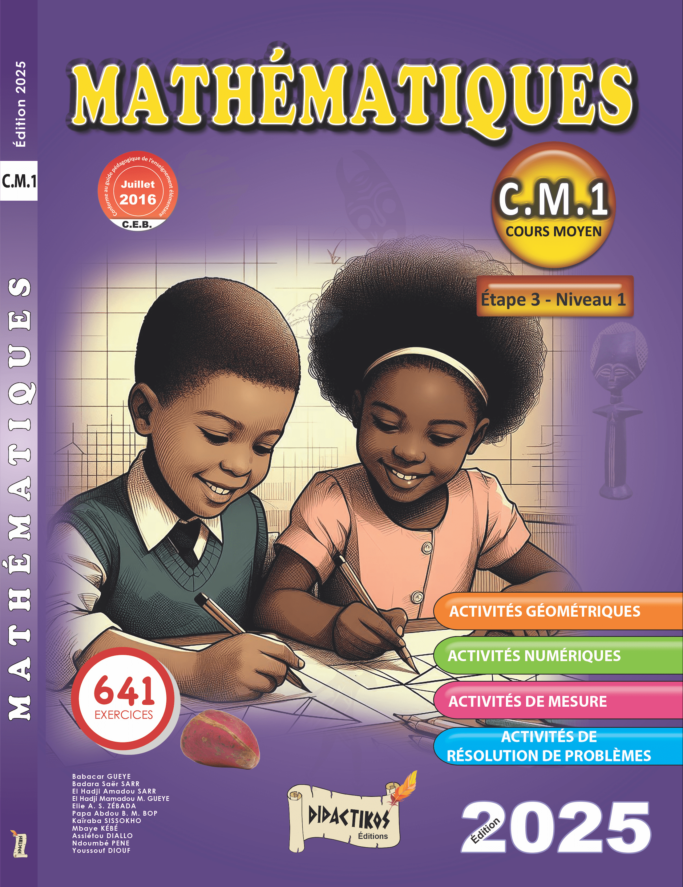 Livre de mathématiques cm1